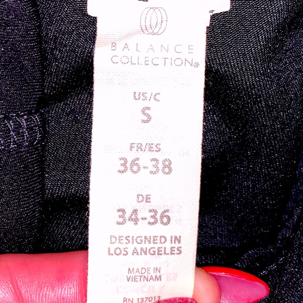 🔴BALANCE COLLECTION 🔴BLACK ATHLETIC LEGGINGS W/SIDE POCKET.GREAT CONDITION! - Picture 5 of 7